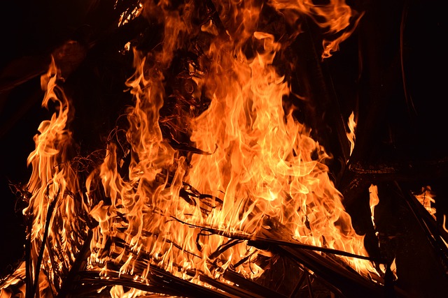 fire pit, fire place