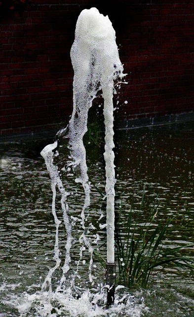 outdoor fountain, water feature