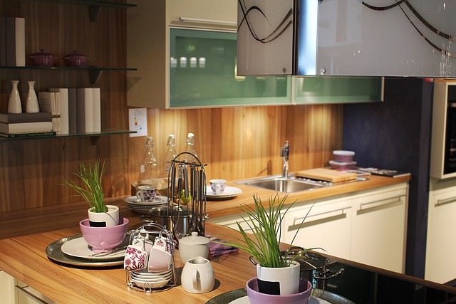 outdoor kitchen