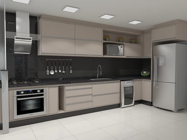 outdoor kitchen