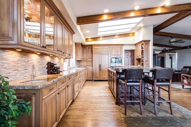 outdoor kitchen