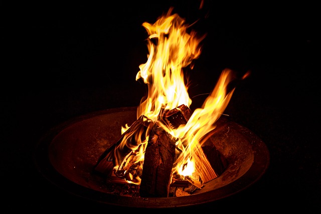 fire pit, fire place