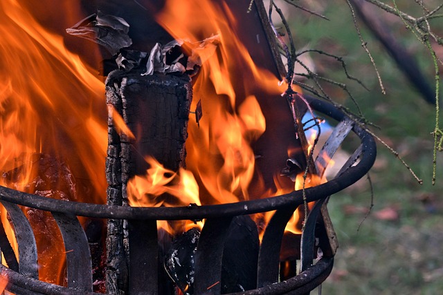 fire pit, fire place