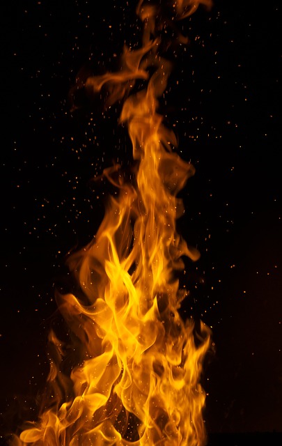 fire pit, fire place