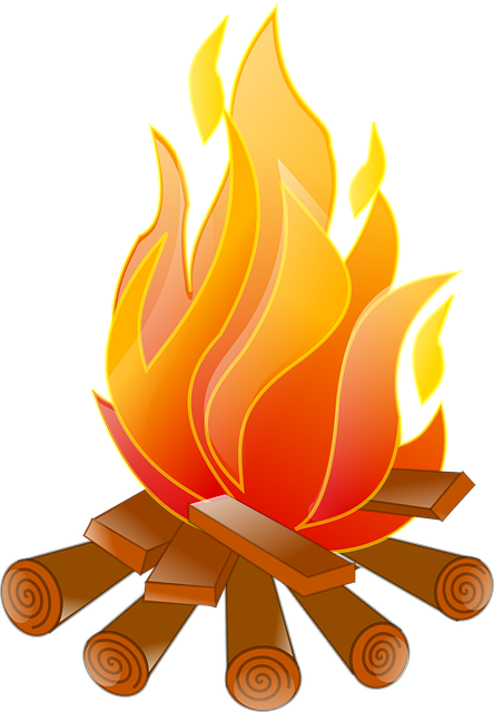fire pit, fire place