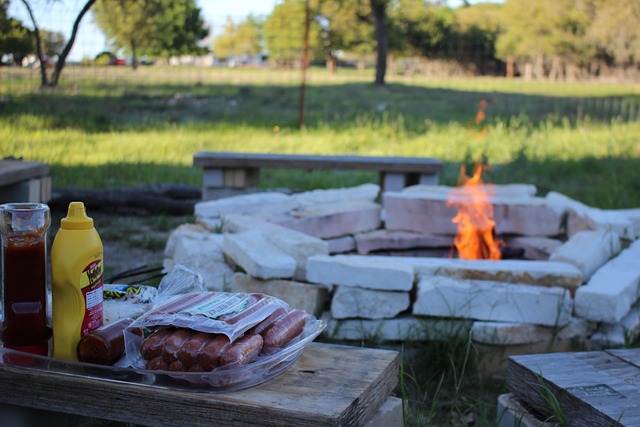 fire pit, fire place