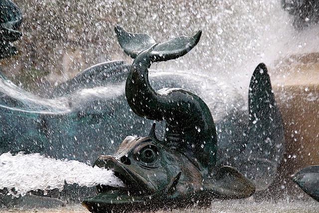 fountain, outdoor fountain