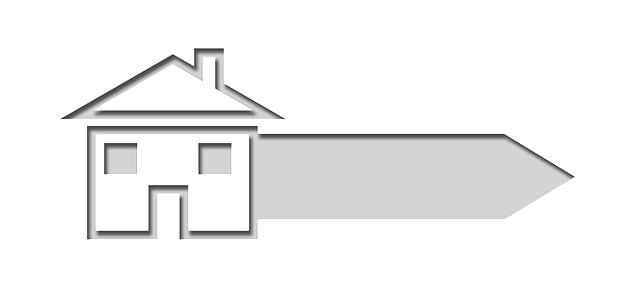 home, house, broken house