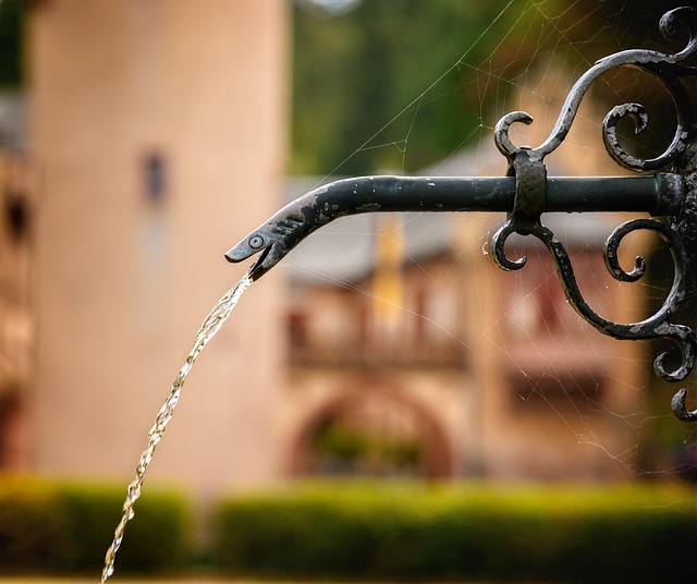 outdoor fountain, water feature