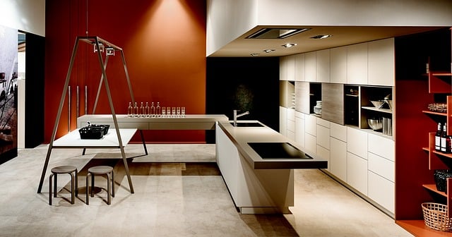outdoor kitchen