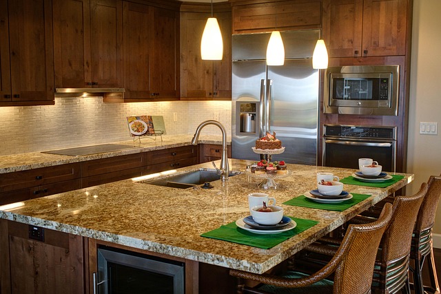 outdoor kitchen