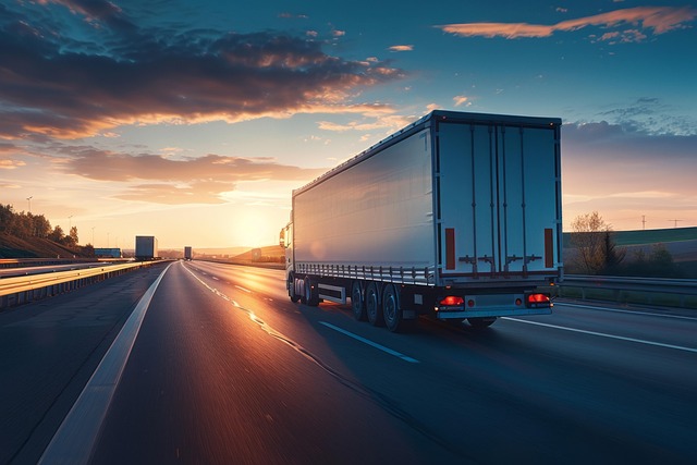 truck, trucking