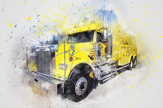 truck, trucking, truck driver