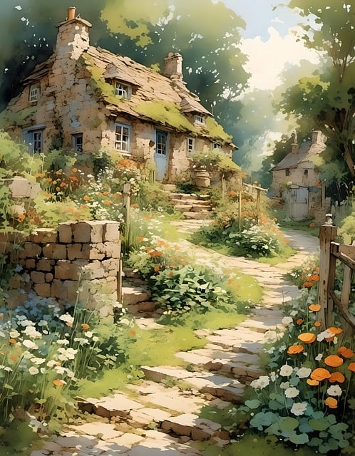 garden, wall garden