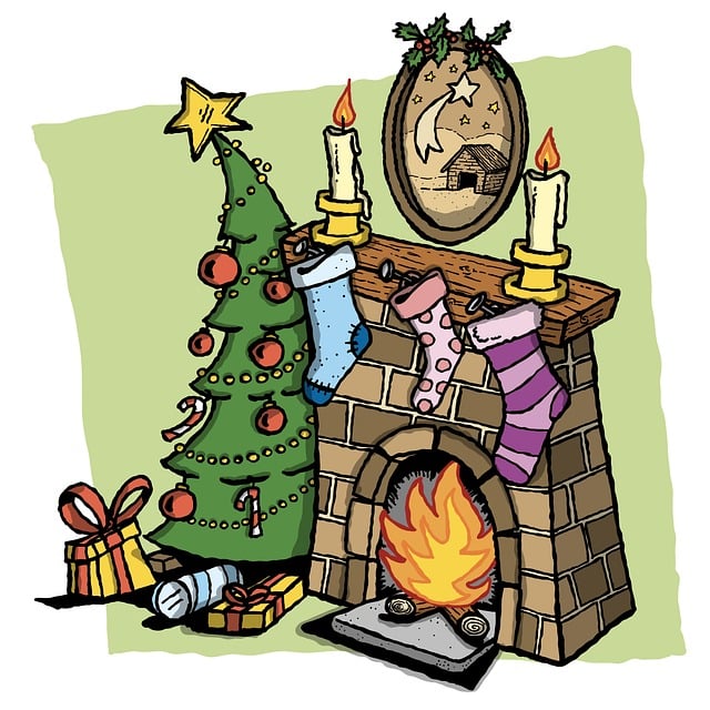 outdoor fireplace
