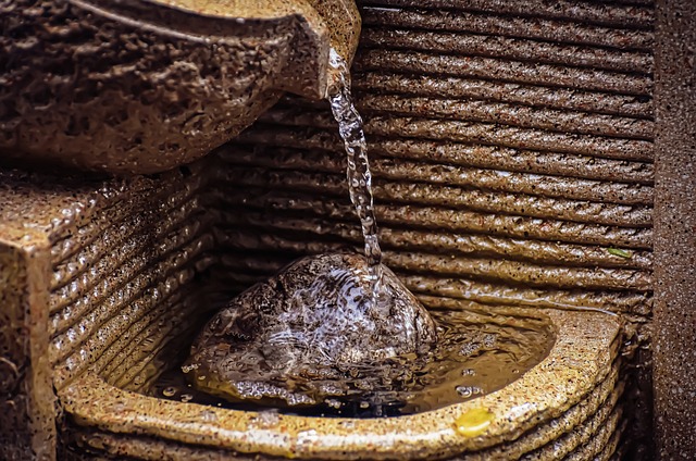 outdoor fountain, water feature