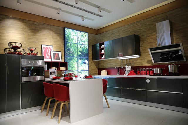 outdoor kitchen