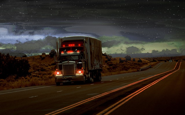 truck, trucking