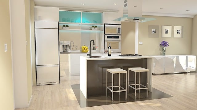 outdoor kitchen