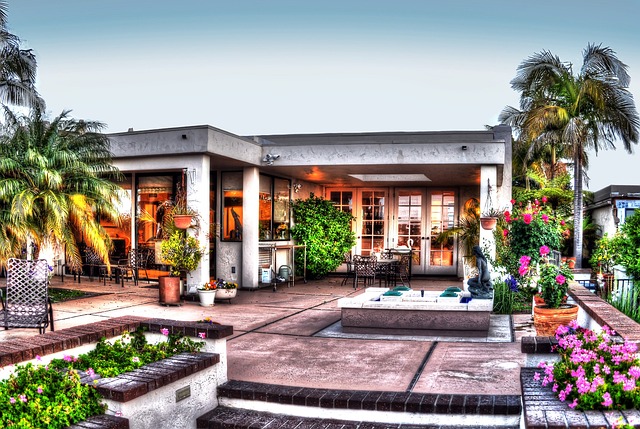 patio, outdoor living area