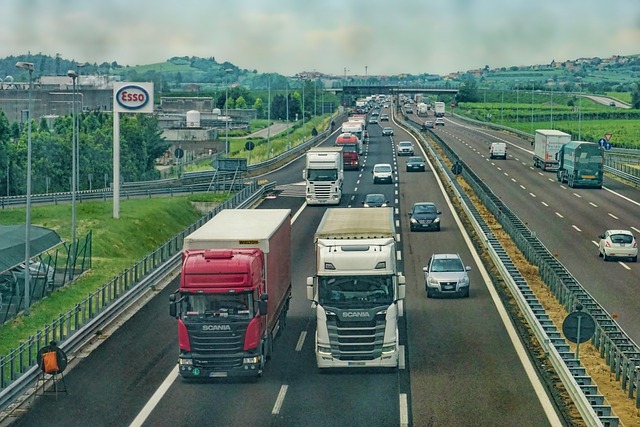 truck, trucking
