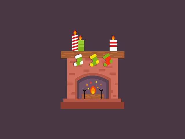 outdoor fireplace