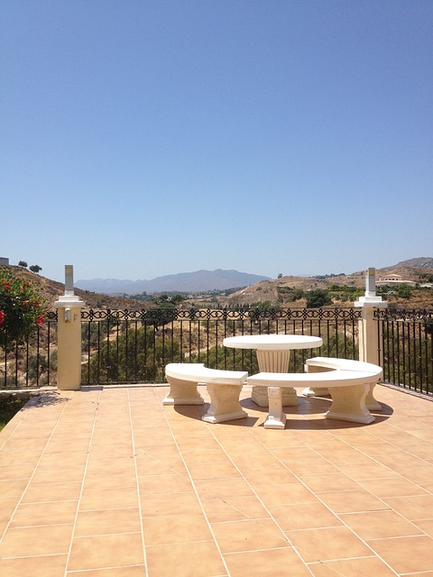 patio, outdoor living area