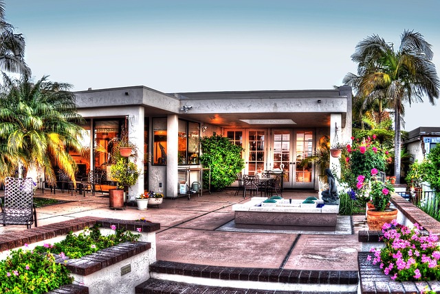 patio, outdoor living area