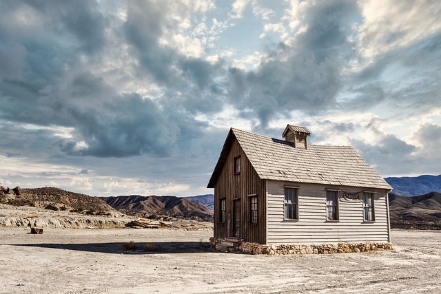 home, house, broken house