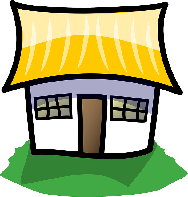 home, house, broken house