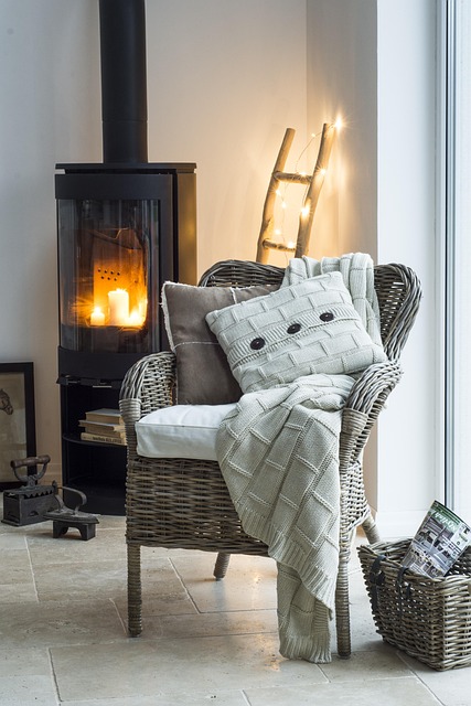 outdoor fireplace