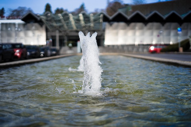 outdoor fountain, water feature