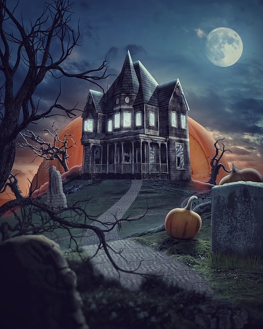 home, house, broken house