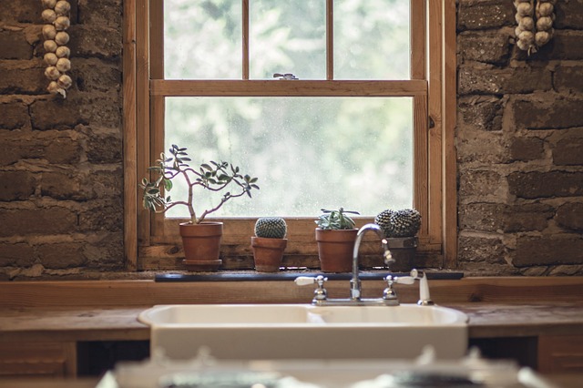 outdoor kitchen