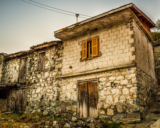broken house