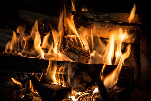 fire pit, fire place