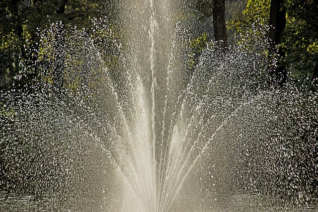 fountain, outdoor fountain