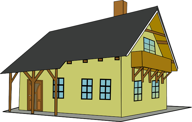 home, house, broken house