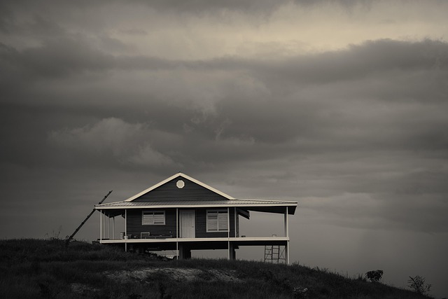 home, house, broken house