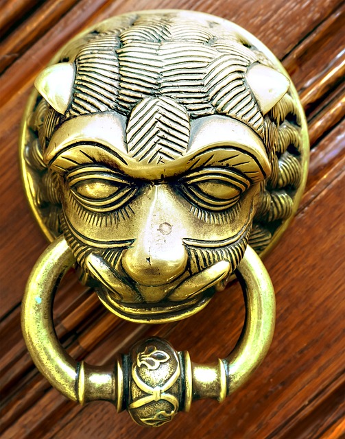 metal door