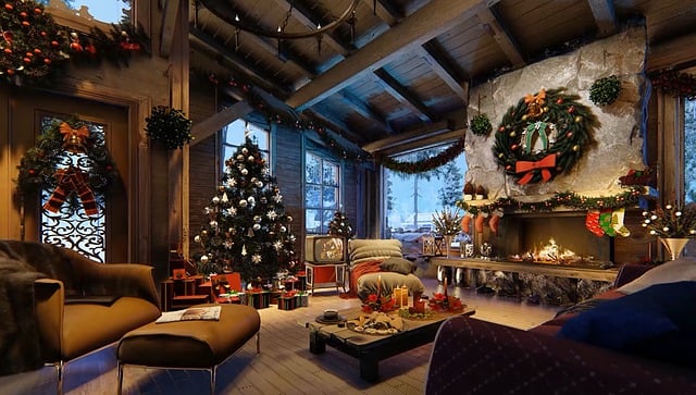 outdoor fireplace