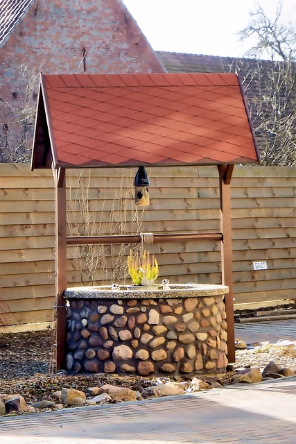 outdoor fountain