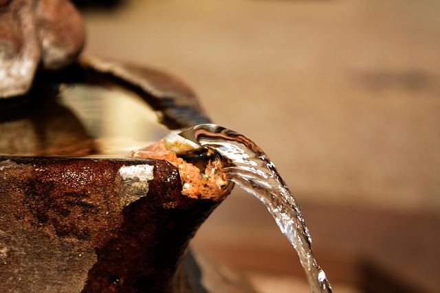 outdoor fountain, water feature