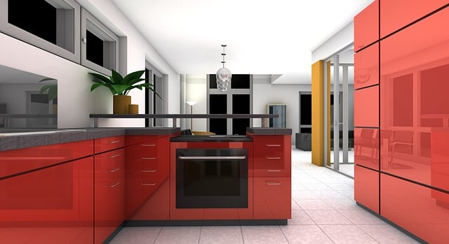 outdoor kitchen