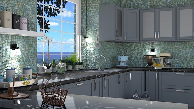 outdoor kitchen