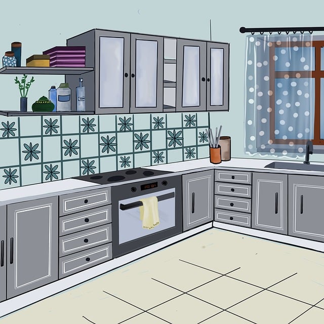 outdoor kitchen
