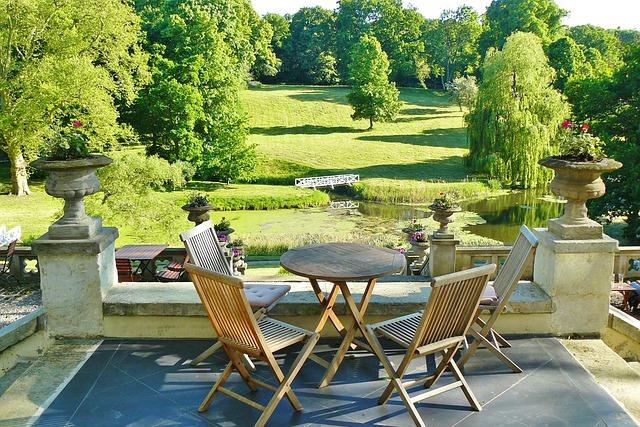 patio, outdoor living area
