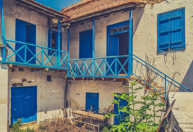 broken house