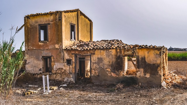 broken house