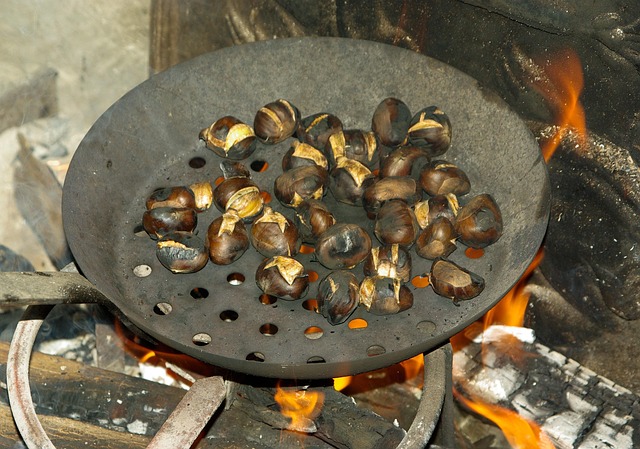 outdoor fireplace